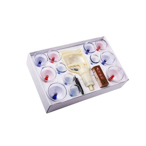 Desechables de succión al vacío de copas <span class=keywords><strong>China</strong></span> masaje 1*12 tazas hijama de la terapia de ahuecamiento - Product Image 1