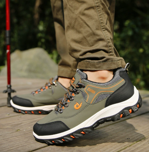 Chaussures décontractées tendance pour hommes, imperméables, antidérapantes, légères, pour la randonnée en plein air au printemps, en été et en hiver, avec doublure en mesh et semelle en caoutchouc - Product Image 2