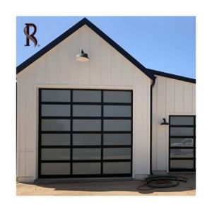 Rising OEM China Factory Venta directa North American Double Steel Sectional Industrial Two Car Garage Gate y puertas peatonales - Product Image 6