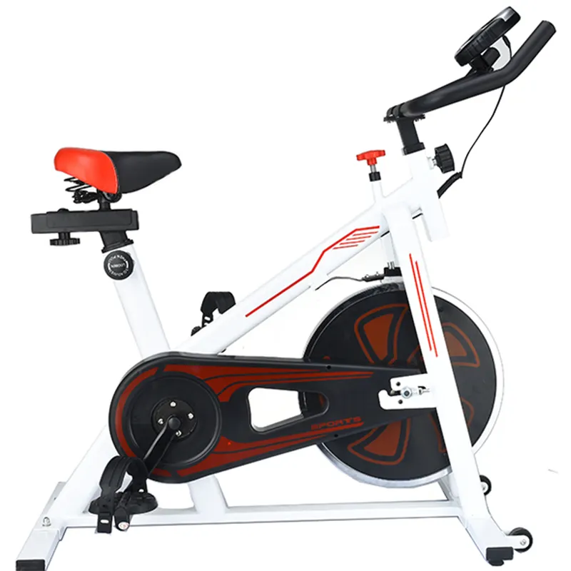 Volante magnético para academia, equipamento fitness para exercício de bicicleta