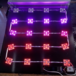 Volledig gekleurde RGB <span class=keywords><strong>LED</strong></span>-lichtbox met aluminium ophangmogelijkheid, rechthoekig design, afstandsbediening voor etalage, dansruimte, bedrijfsruimte - Product Image 3