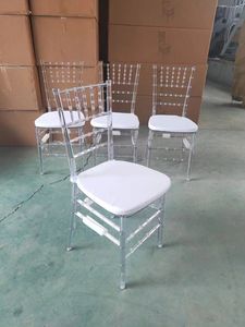 เก้าอี้ใสสำหรับงานแต่งงานทิฟฟานี่ทำจากอะคริลิคถอดได้สไตล์ลาเกอร์ - Product Image 2