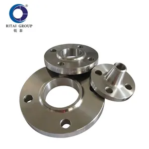 Slip Op Flens Pijp Fittingen Nikkel Gelegeerd Staal Inconel 600 Rf 3 ''300 # Astm A105n Asme B16.5