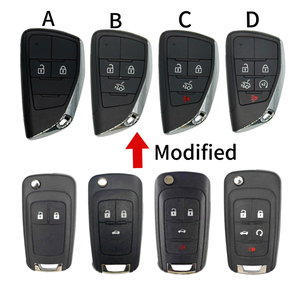 Carcasa de Llave de Coche de Alta Calidad al por Mayor, con 2/3/4 Botones, para Chevrolet - Product Image 1