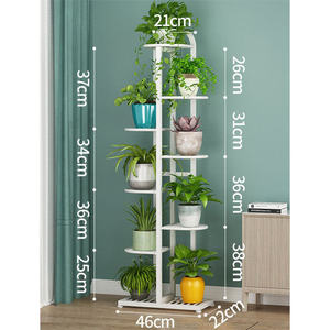 <span class=keywords><strong>Scaffale</strong></span> Portavasi Multiplo, Supporto per Fioriere in Ferro, Espositore per <span class=keywords><strong>Piante</strong></span> da Giardino - Product Image 2