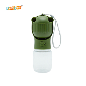 Famipet Hersteller Großhandel Outdoor Reise Auslaufsichere Tragbare 2-in-1 Hundenapf Wasserflasche mit Futterbehälter - Product Image 5