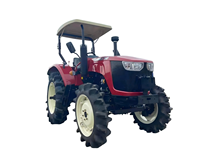 4WD Neuer Landwirtschaftlicher Traktor mit Frontlader Yuchai Dieselmotor 55PS Hohe Produktivität