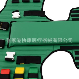 Green Chest And Back Splint For Fracture Fixation Nylon Material Type A - Product Image 4
