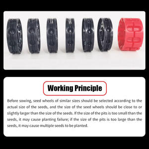 Semoir Manuel de Précision <span class=keywords><strong>pour</strong></span> Persil, Épinard, Oignon, Poireau, Radis, Chou, Colza – Machine à Semer et Fertiliser 2 en 1 - Product Image 4