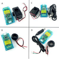 Módulo de Comunicación de la versión 3,0, medidor de potencia TTL Modbus-RTU, medidor de Kwh, CA monofásica, 100A, voltímetro eléctrico