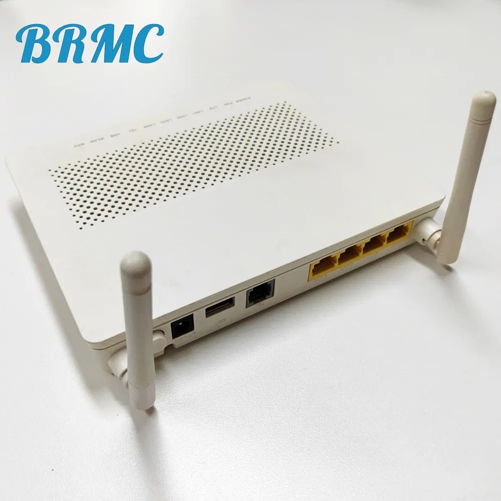 Used HG8546M FTTH 1GE+3FE or 4FE+ 1POT+ 1Voice+ WIFI 4 Port 2 Antenna Ftth Network Ont Epon Wifi Gpon Xpon Onu HG8546M