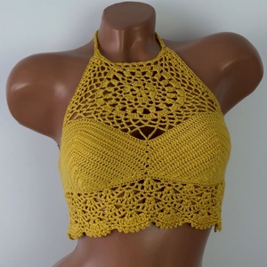 Bikini en crochet fait main Odm Custom 2024, string bikini, vêtements de plage, maillot de bain pour filles, fabricant de maillots de bain pour femmes - Product Image 1