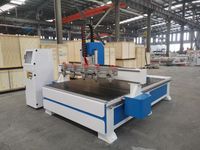 Machine à bois CNC 3D à 4 têtes Haute précision 4 axes Routeur à bois multi-broches Machine à couper le bois à 4 têtes Moteur central