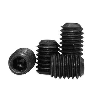 Tornillo de Fijación M7 de Acero, 8mm, Hexagonal Hueco, Punta Cónica, Estándar ANSI/DIN/ISO, Tornillos Lisos - Product Image 2