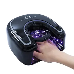 2024 prezzo interessante gel macchina 48W oro rosa Nail Dryer casa uso alla moda intelligente lampada UV a induzione