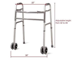 <span class=keywords><strong>Andador</strong></span> plegable de rueda delantera extra ancha resistente y para Adultos Mayores categoría de producto Rollator - Product Image 3