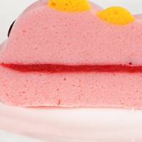 Gâteau Mousse Congelé en Forme de Dragon Meichen en Gros, Fourré Lychee Fraise, Dessert Animal Mignon, Usine OEM, 10 pièces/boîte