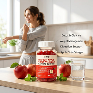 Gummies au vinaigre de cidre de pomme OEM avec la saveur de cidre de pomme, pour la détoxification, la gestion du poids, le stimulation du métabolisme et le soutien digestif. - Product Image 2