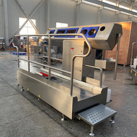 Machine de nettoyage de chaussures et bottes pour ouvriers d'usine, équipement de désinfection et de séchage portatif pour personnel agricole