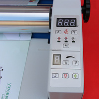 Laminateur à rouleaux chauffant COLORDOWELL WD-V370F 370 mm pour A4/A3/A5/A6, utilisation à froid et à chaud