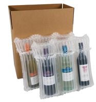 Sacs gonflables imperméables de colonne d'air pour l'emballage de bouteille de vin pour la petite entreprise