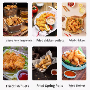 Friteuses électriques/gaz professionnelles à <span class=keywords><strong>double</strong></span> compartiment, friteuses électriques à cylindre unique/<span class=keywords><strong>double</strong></span> cylindre pour restaurants et snack-bars - Product Image 2