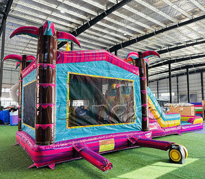 Castello Gonfiabile Commerciale, Scivolo Gonfiabile per Parco Acquatico Estivo, Combo Gonfiabile per Acqua - Product Image 3