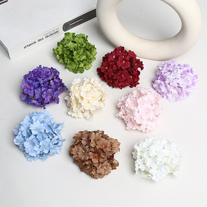 Coiffe de mariée en fleurs d'hortensia artificielles en soie Lichao, accessoire de corsage - Product Image 4