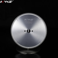 Lame de scie circulaire universelle KWS TCT 300 mm 96 dents pour la coupe du bois