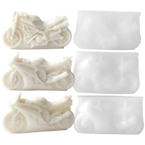 Molde de Silicona Líquida 3D para Pasteles y Repostería con Forma de Motocicleta, Fácil de Desmoldar, Reutilizable, Ecológico, No Tóxico, para <span class=keywords><strong>Fondant</strong></span> - Product Image 6
