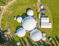 Jardin Gedesco Luxury Camping Yurt Resort Beach Dome Tent