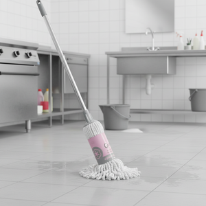 MOP IN COTONE BIANCO 250 Grs (scatola da 48 pz) ALTA QUALITÀ E LUNGA DURATA - Product Image 3