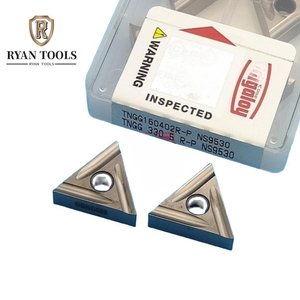 Tngg160402 tngg160404r/l-p-c ns9530 ns530 <span class=keywords><strong>tungaloy</strong></span> Carbide Tungsten công cụ tiện cắt CNC chèn công cụ tiện - Product Image 3
