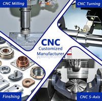 Nouveauté : Service de pièces usinées sur mesure en aluminium et acier inoxydable, usinage CNC de précision, composants pour équipements industriels