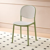 Chaises de salle à manger modernes et confortables, nouveau design, pour extérieur, loisirs, avec dossier en plastique, rafraîchissantes, pour bar à domicile, bureau à domicile, salle de sport, salon de thé