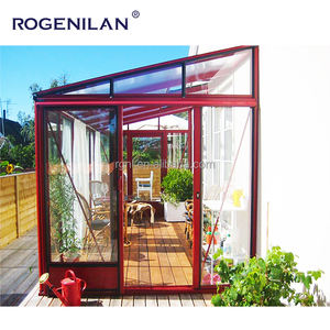 روجينيلان الحديثة شعبية سونروم الألومنيوم فيلا حلول مخصصة العزل الحراري خفف من ، - Product Image 5