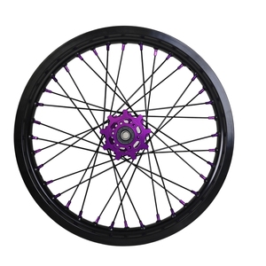 Ensemble de roues de moto tout-terrain LXC Plug and Play Leopard XE Pro S 21 pouces 18 pouces, moyeux en aluminium CNC, 21x1.6 18x2.15 avant arrière, vélo électrique Enduro - Product Image 4