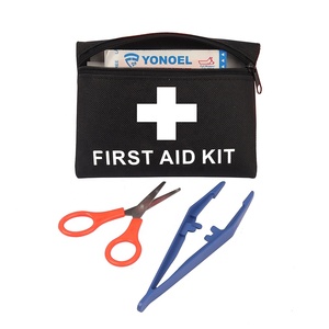<span class=keywords><strong>Kit</strong></span> d'urgence de voiture Portable avec ciseaux Bandages Mini <span class=keywords><strong>Kit</strong></span> de premiers soins médicaux pour cadeau maison - Product Image 4