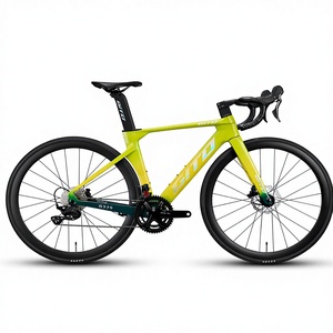 Bicicleta de Carretera GITO de Fibra de Carbono, 24 Velocidades, Grupo Shimano 105, Frenos de Disco Hidráulicos, Ruedas de Carbono de 27 Pulgadas, Bicicleta de Carreras - Product Image 5