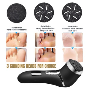 Waterproof Rechargeable Pedicure Tool Electric Callus Remover Professional Foot <b>File</b> Dead Skin Remover - Product Image 2