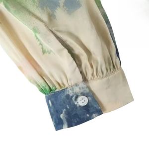 Vestido Casual de Primavera para Mujer, Estampado Retro, Estilo Bohemio, Vestido Camisero de Manga Larga con Botones - Product Image 6