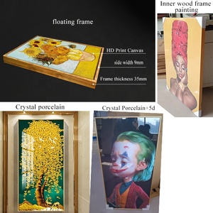 Decorazioni per la casa calligrafia araba <span class=keywords><strong>Allah</strong></span> e Mahara quadri su tela islamici poster corano porcellana vetro <span class=keywords><strong>allah</strong></span> musulmani - Product Image 5