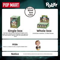POPMART POLAR Season 2 Secret Path Forest Series, фигурка из ПВХ, масштаб 1/144, фэнтези-фантастика, тематическая серия, игрушка-сюрприз в закрытой коробке, для детей от 14 лет, унисекс