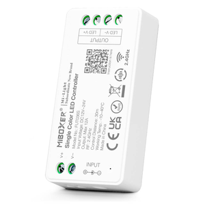 Controlador LED Miboxer DC12-24V 2.4GHz, Atenuador FUT036S para Tiras de Luces LED COB de un Solo Color para Interiores - Product Image 1