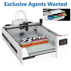 Mingda AD-F4 Mehrfarbiger 3D-Kanalbuchstaben-Drucker 4-Farben Automatischer Wechsel 3D-Beschilderungsdrucker für Außenwerbung - Product Image 1