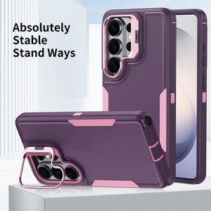 Funda Mate 2 en 1 para Samsung S26 S25 S24 S23 Ultra A07 A17 A37 A57 con Soporte Metálico para Lente, Cubierta Protectora Antigolpes - Product Image 2