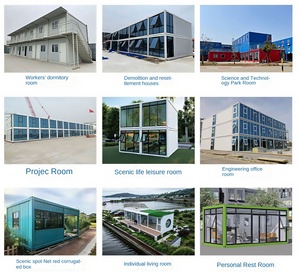 Case Prefabbricate di Lusso Portatili 20ft 30ft 40ft Standard Australiano Ville Prefabbricate Casa Container Espandibile - Product Image 6