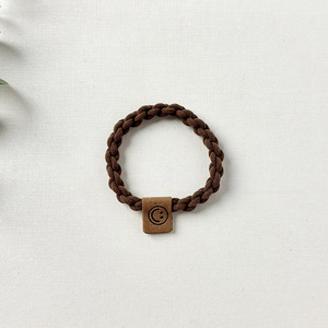 Korean Style Braided Hair <b>Tie</b> Nylon Off White Light <b>Brown</b> Dark <b>Brown</b> Black High Elasticity Daily Use Headdress Weaving - Product Image 4