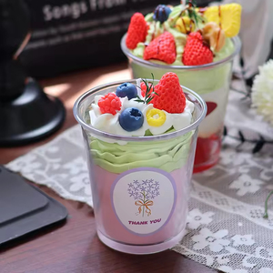 Nueva Vela Aromática de Cera de Soja Hecha a Mano Original con Diseño de Helado de Fresa, Regalo para Bodas, Día de la Madre, Navidad - Product Image 1