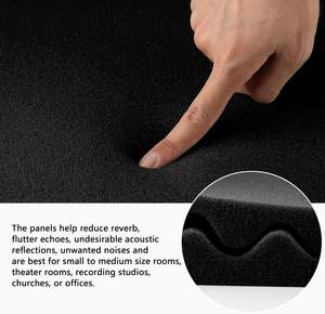 Paneles acústicos de tela de espuma acústica insonorizada tipo huevo OEM, <span class=keywords><strong>aislador</strong></span> de sonido Interior para absorción de sonido Interior - Product Image 2